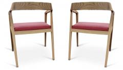  Geiger International Inc Full Twist Guest Chairs Maple Wood by Mark Goetz for Herman Miller circa 2017 - 3041555