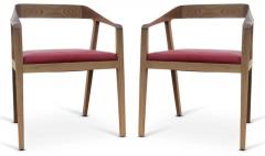  Geiger International Inc Full Twist Guest Chairs Maple Wood by Mark Goetz for Herman Miller circa 2017 - 3041556