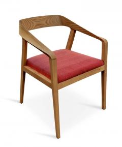  Geiger International Inc Full Twist Guest Chairs Maple Wood by Mark Goetz for Herman Miller circa 2017 - 3041585