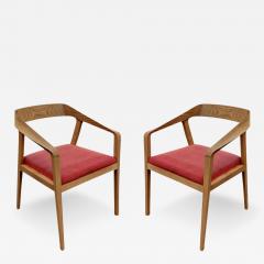  Geiger International Inc Full Twist Guest Chairs Maple Wood by Mark Goetz for Herman Miller circa 2017 - 3044833