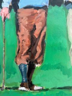  Geiler Gonzalez Cuban American Artist Geiler Gonzalez Painting on Canvas Game Over  - 3609295