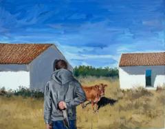  Geiler Gonzalez Oil on Canvas Painting The Slaughter by Geiler Gonzalez - 3609160