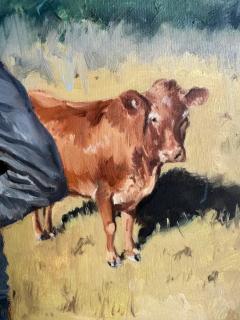  Geiler Gonzalez Oil on Canvas Painting The Slaughter by Geiler Gonzalez - 3609163