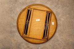  Gelli Ind stria de M veis Game Table in Wood Green Felt Gelli 1950s - 4546463