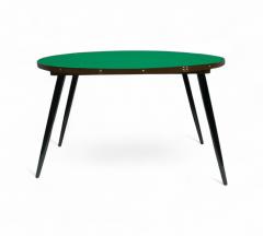  Gelli Ind stria de M veis Game Table in Wood Green Felt Gelli 1950s Lot 174 - 4353950