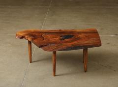  George Nakashima Woodworkers English Walnut Slab Coffee Table by George Nakashima - 3539298