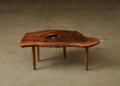  George Nakashima Woodworkers English Walnut Slab Coffee Table by George Nakashima - 3539300