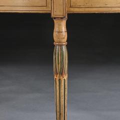  George Seddon Sons Painted Demi Lune Pier Table Likely by Seddon Sons and Sons and Shackleton - 4599424