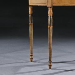  George Seddon Sons Painted Demi Lune Pier Table Likely by Seddon Sons and Sons and Shackleton - 4599426