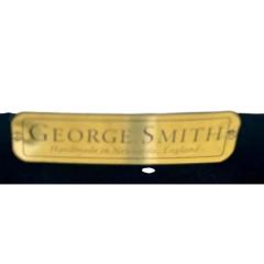  George Smith George Smith Beige Linen Upholstered Roll Arm Club Chair 1 of 2 - 4438070