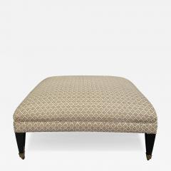  George Smith George Smith Standard Ottoman Bench W Geometric Ulpholstery - 4361630