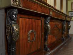  George Smith Regency Mahogany Partners Writing Table In The Manner Of George Smith - 4415416