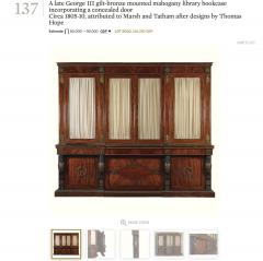  George Smith Regency Mahogany Partners Writing Table In The Manner Of George Smith - 4415418