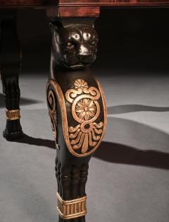  George Smith Regency Mahogany Partners Writing Table In The Manner Of George Smith - 4415421