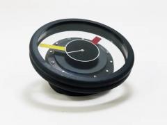  George Sowden Nathalie du Pasquier Postmodern Round Pop Art Desk or Table Clock Memphis Milano Style Italy 1990s - 4064808