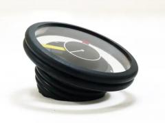  George Sowden Nathalie du Pasquier Postmodern Round Pop Art Desk or Table Clock Memphis Milano Style Italy 1990s - 4064815