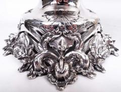  George W Shiebler Co Shiebler American Art Nouveau Sterling Silver Amphora Vase Wine Cooler - 4206184
