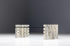  Gianfranco Ferr Home Fitzroy Travertine Coffee Table by Gianfranco Ferr Home Italy 2010s - 3506681