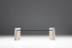  Gianfranco Ferr Home Fitzroy Travertine Coffee Table by Gianfranco Ferr Home Italy 2010s - 3506719