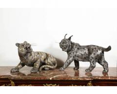  Gianmaria Buccellati Gianmaria Buccellati a Rare and Exceptional Italian Silver Bobcat - 3339375