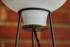  Gilardi Barzaghi 1950s Gilardi Barzaghi Glass Tripod Table Lamp - 688967