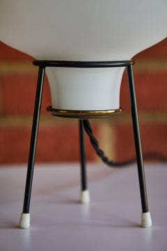  Gilardi Barzaghi 1950s Gilardi Barzaghi Glass Tripod Table Lamp - 688968