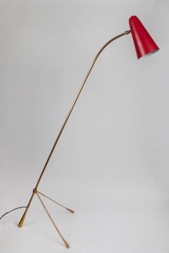  Gilardi Barzaghi Large 1950s Gilardi Barzaghi Adjustable Floor Lamp - 1133668