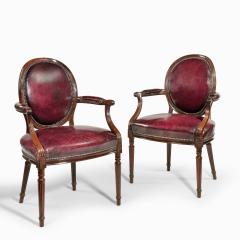  Gill Reigate Two Edwardian mahogany chairs by Gill Reigate - 2052967