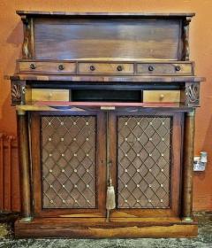  Gillows of Lancaster London 18th Century British Regency Bureau Chiffonier in Manner of Gillows - 1694985