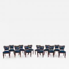 Gillows of Lancaster London A Fine Suite of 12 Mahogany Dining Chairs by Gillows c 1825 - 4369374
