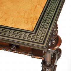  Gillows of Lancaster London A Goncalo Alves Albuera wood writing table by Gillows and Bullock - 2158333