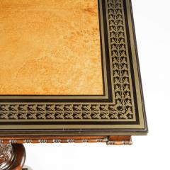  Gillows of Lancaster London A Goncalo Alves Albuera wood writing table by Gillows and Bullock - 2158336