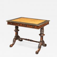  Gillows of Lancaster London A Goncalo Alves Albuera wood writing table by Gillows and Bullock - 2162565