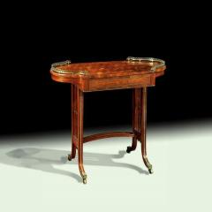  Gillows of Lancaster London A REGENCY PERIOD KINGWOOD GAMES TABLE - 3522675