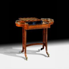  Gillows of Lancaster London A REGENCY PERIOD KINGWOOD GAMES TABLE - 3522676