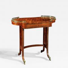  Gillows of Lancaster London A REGENCY PERIOD KINGWOOD GAMES TABLE - 3527356