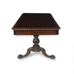  Gillows of Lancaster London A Regency rosewood six drawer library table by Gillows - 3976904