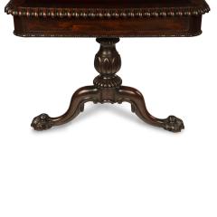  Gillows of Lancaster London A Regency rosewood six drawer library table by Gillows - 3976907