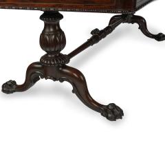  Gillows of Lancaster London A Regency rosewood six drawer library table by Gillows - 3976908