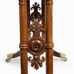  Gillows of Lancaster London A William IV rosewood free standing end support table attributed to Gillows - 2044795