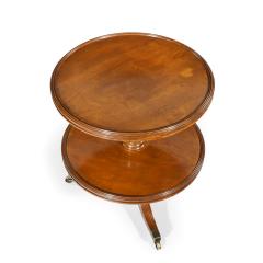  Gillows of Lancaster London A William IV two tier mahogany table attribruted to Gillows - 2227159