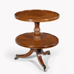  Gillows of Lancaster London A William IV two tier mahogany table attribruted to Gillows - 2227191