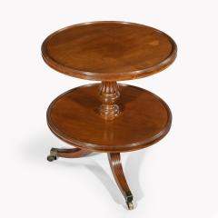  Gillows of Lancaster London A William IV two tier mahogany table attribruted to Gillows - 2227194