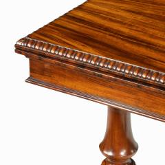  Gillows of Lancaster London An early Victorian Goncalo Alves card table attributed to Gillows - 2420008