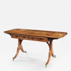  Gillows of Lancaster London Antique English 18th Century Sheraton Regency Period Rosewood Sofa Table - 1217212