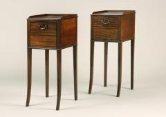  Gillows of Lancaster London Antique English Superb Pair of Georgian Mahogany Bedside Tables Cabinets Gillows - 1205642