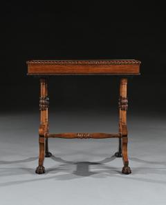  Gillows of Lancaster London EXCEPTIONAL GILLOWS REGENCY ROSEWOOD JARDINIERE OF FINE COLOUR - 3293173