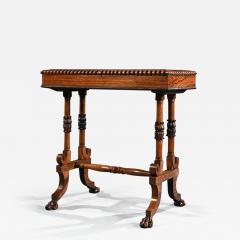  Gillows of Lancaster London EXCEPTIONAL GILLOWS REGENCY ROSEWOOD JARDINIERE OF FINE COLOUR - 3294692