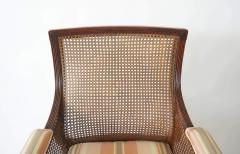  Gillows of Lancaster London English Regency Caned Mahogany Berg re or Armchair of Large Scale circa 1810 - 3935913