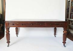  Gillows of Lancaster London English Regency Double Sided Mahogany Library Table of Large Scale circa 1830 - 3984710